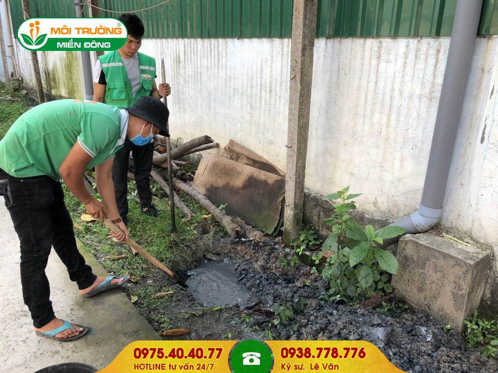 Dịch vụ nạo vét hố ga cụm công nghiệp