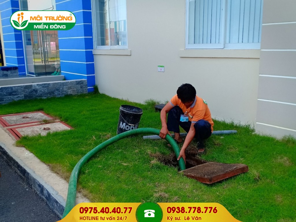 Báo giá hút hầm cầu cụm công nghiệp