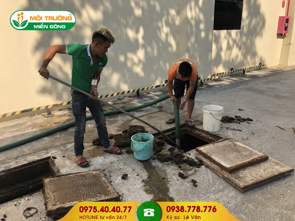 Dịch vụ hút bể phốt quán ăn