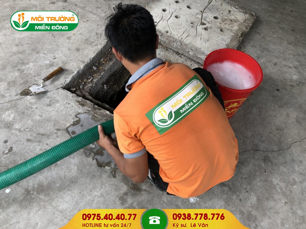 Dịch vụ hút hầm cầu nhà hàng