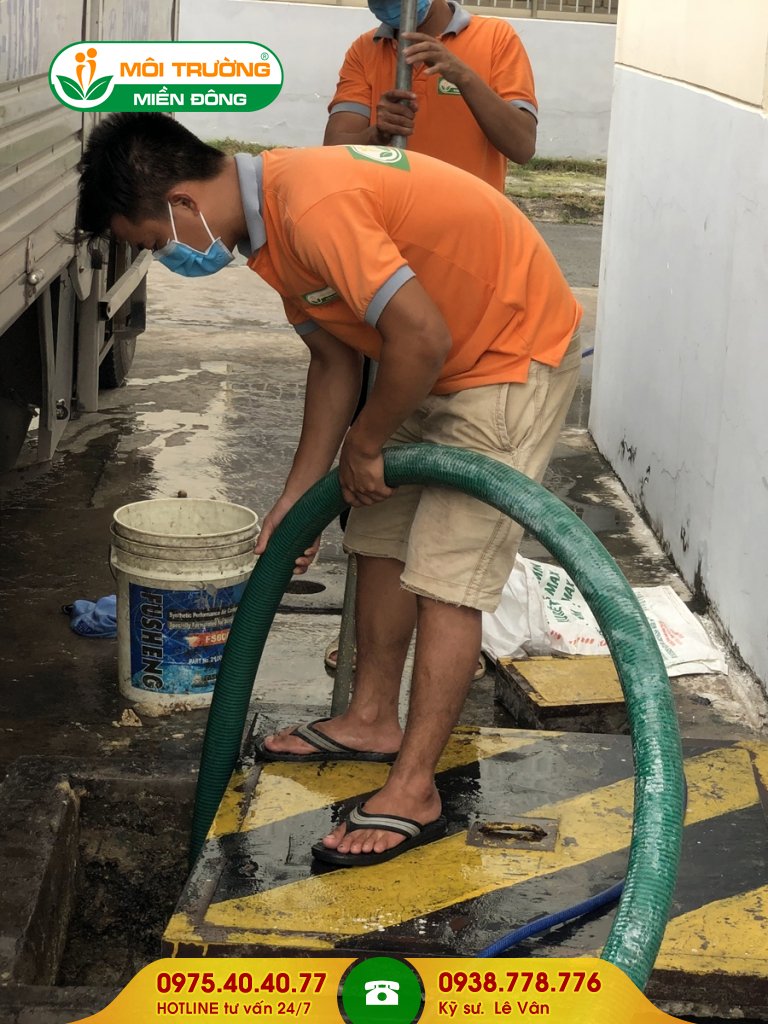 Dịch vụ hút hầm cầu nhà máy