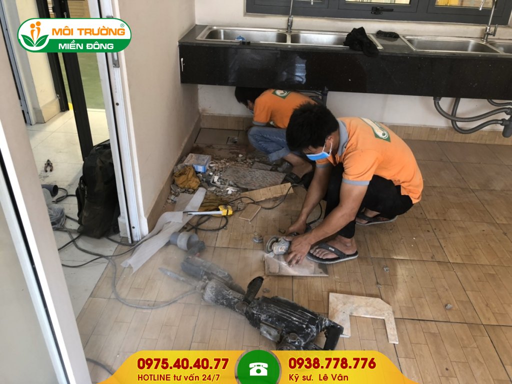 Dịch vụ sửa chữa nhà vệ sinh khu công nghiệp