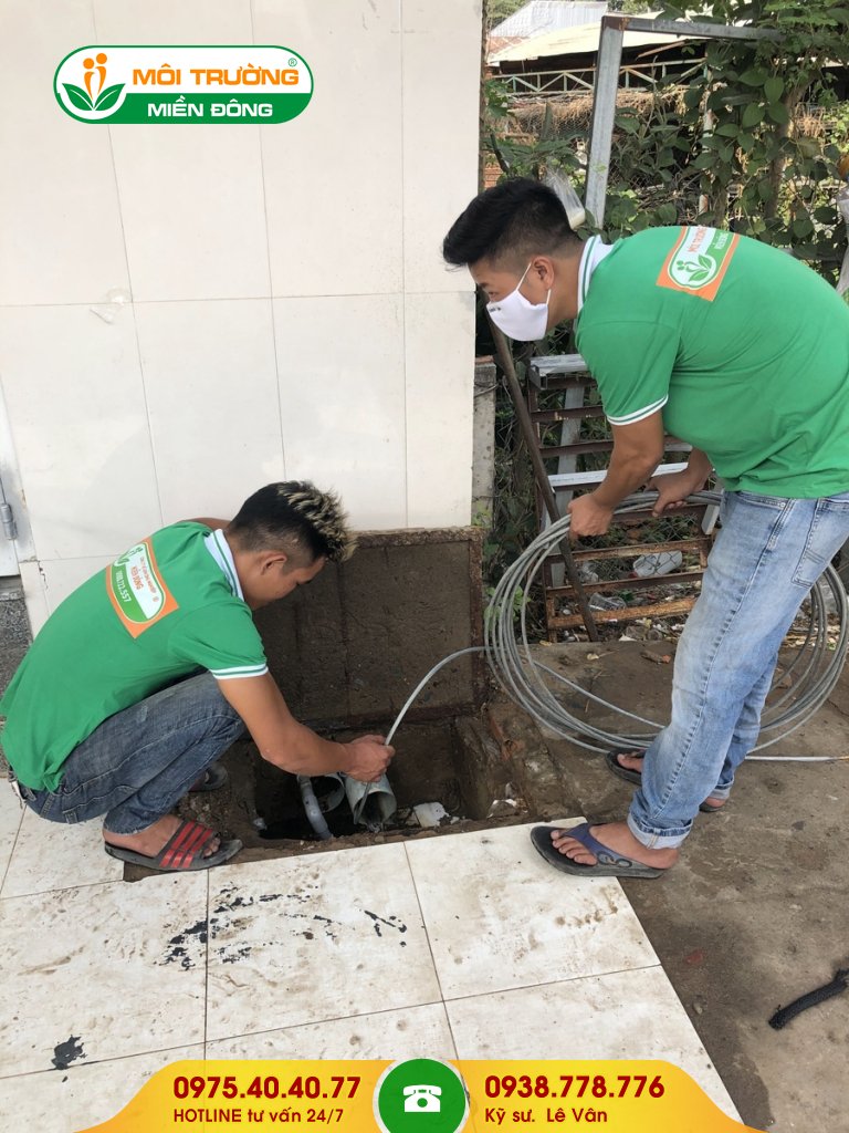 Báo giá thông tắc cống trường học