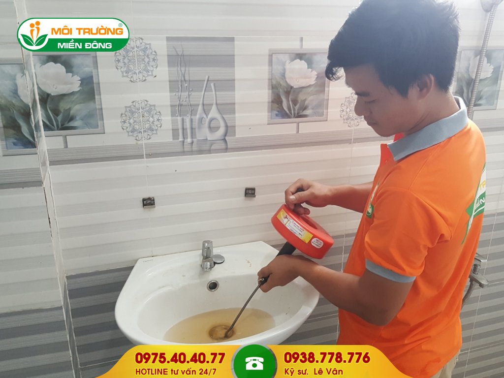 Đơn giá thông tắc lavabo quán bar