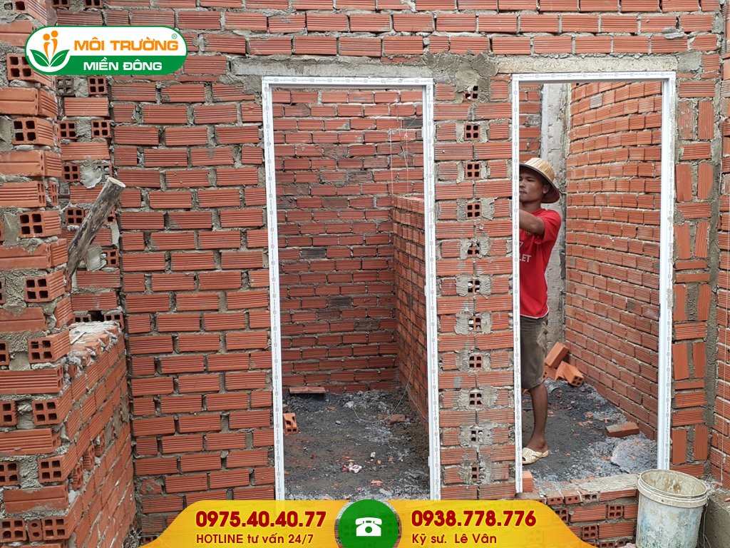 Báo giá xây nhà vệ sinh khu công nghiệp