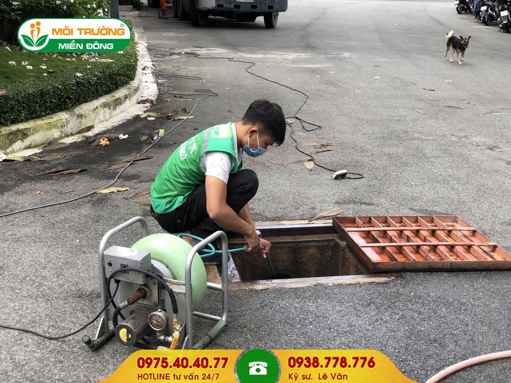 Dịch vụ vệ sinh đường ống thoát nước mưa