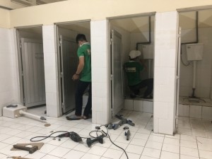 Sửa chữa nhà vệ sinh cụm công nghiệp