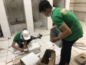 Sửa chữa nhà vệ sinh bệnh viện