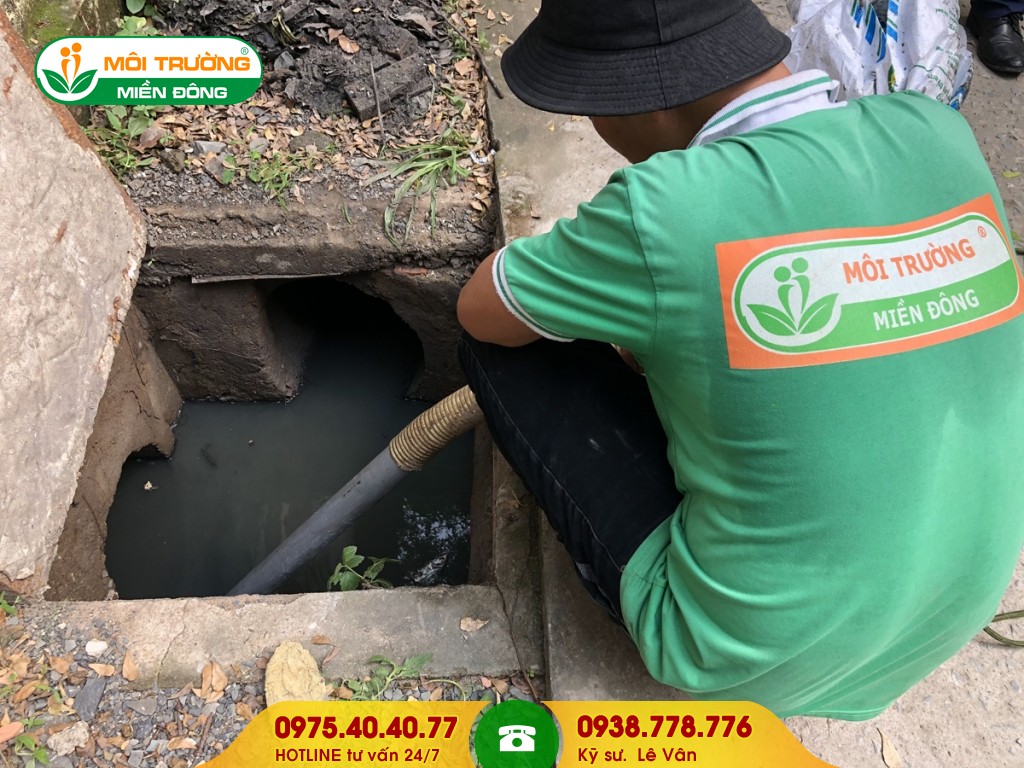Nạo vét hố ga toà nhà
